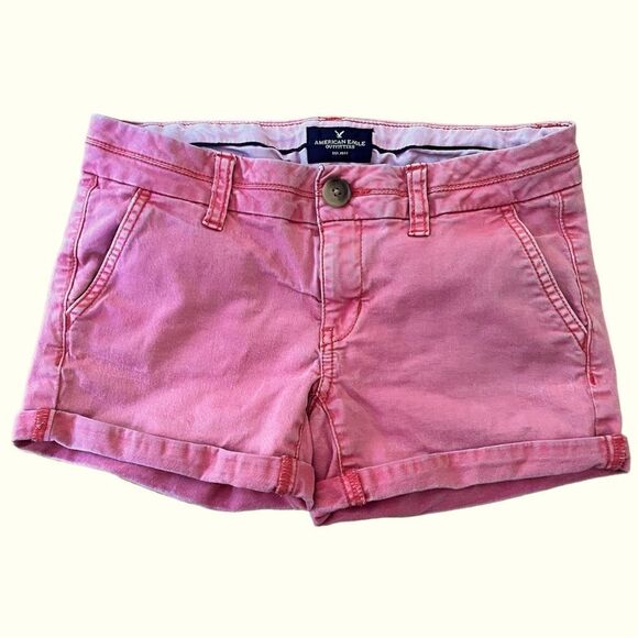 Juniors’ American Eagle Outfitters Midi Shorts Size 00 - Picture 1 of 4